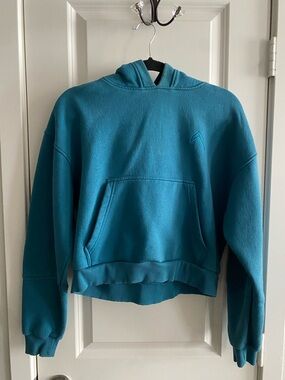 Oner Active Teal Hooded Pullover Sweatshirt